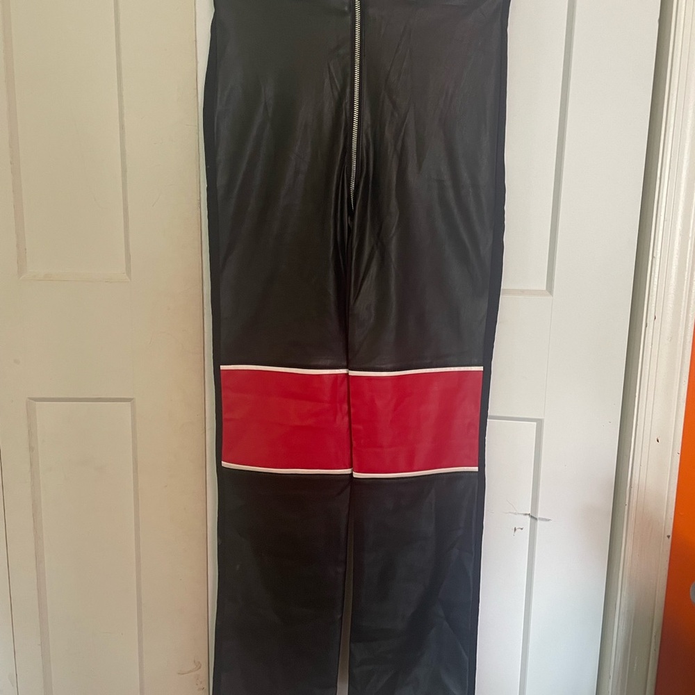 I.AM GIA. Women’s Black Pants with both sides zipper., new.